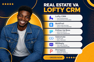 be real estate va lofty crm, boldtrail followupboss salesmate reireply peerspace