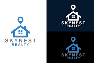 design a modern minimalist logo for realtor or consultant