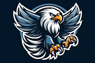 design unique soaring eagle logo t shirt for your brand