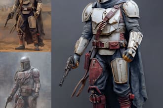 design your sci fi and star wars character