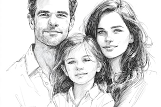 make a family superhero portraits for you
