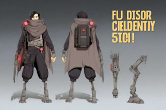 design your sci fi and star wars character