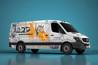 make vehicle wrap design, car wrap, and truck wrap design