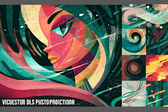 create a custom vector illustration for digital or print