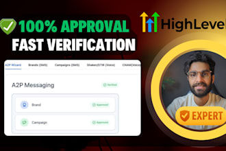 do gohighlevel a2p 10dlc registration, fix SMS brand campaign issues