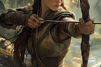 design dnd character art and dnd character art