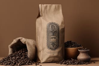 do coffee packaging and coffee label design