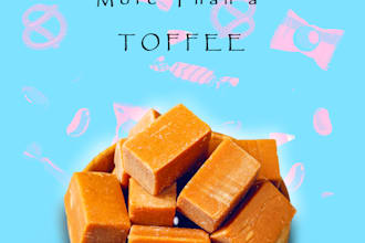design sweet and colorful candy or toffee packaging mockups