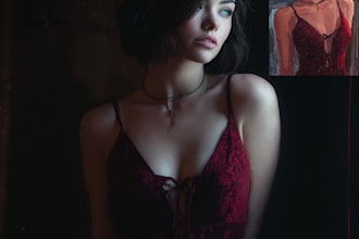 make your photo into a digital oil painting portrait art