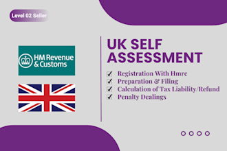 prepare and submit UK self assessment return