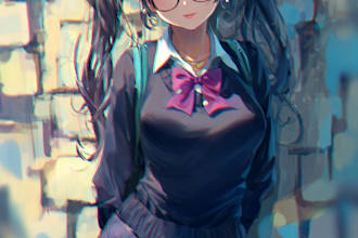 make anime character design or reference sheet