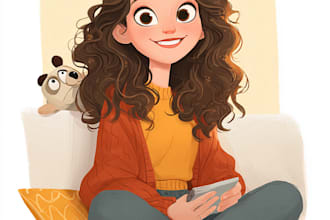 make a disney cartoon portrait