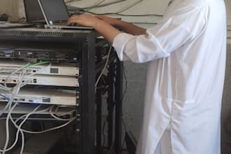 do any thing related mikrotik, networking, wirless p2p