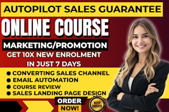 do online course promotion, kajabi udemy course marketing, facebook google ads