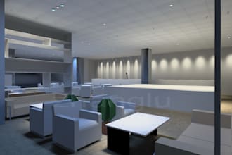make lighting design of interior and public spaces