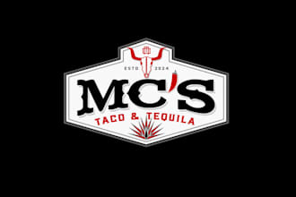 design unique restaurant concept logo