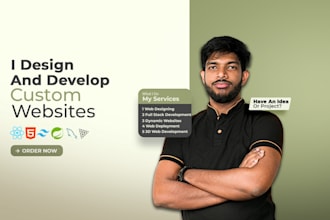 design and develop full stack web solutions