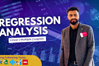 do linear, multiple and logistic regression analysis using r, python and excel