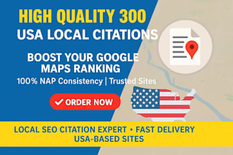do 300 USA local citations directories