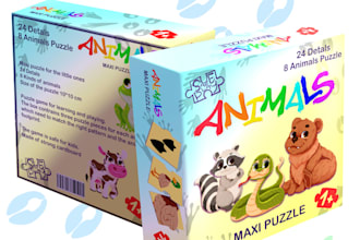 design animals for games and educational materials for kids