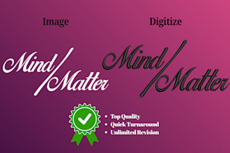 quickly digitize word embroidery designs into dst, pes, exp