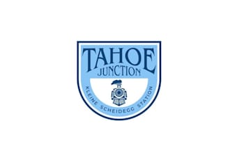 design high definition largest garden railroad logo