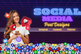 design social media posts