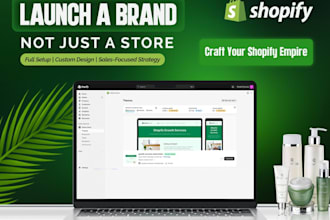 build a shopify dropshipping website or shopify store
