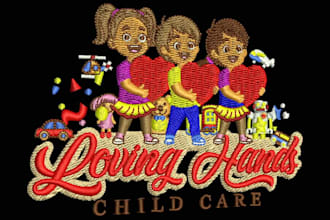 provide embroidery digitizing for patch and logo
