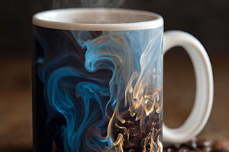 design a custom coffee mug