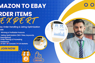 ebay listing, review optimization, account and order management