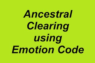 remove ancestral trapped emotions using emotion code