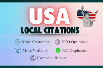build USA local citations