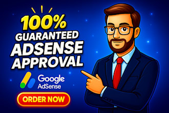 provide guaranteed google adsense approval on your website, fix adsense issues