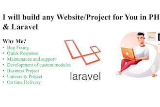 fix any laravel bug or error within 24 hours