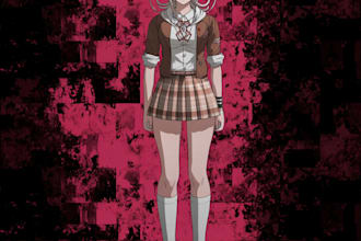 make custom danganronpa inspired sprite
