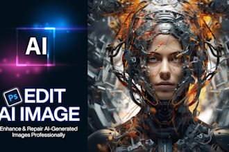 edit, fix, recreate ai generated images, and ai products post