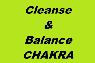 cleanse and balance your chakra