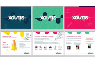 design logo and powerpoint presentation pitch deck, ms word expert graphic