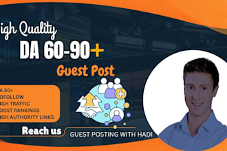 do content writing  and guest posting
