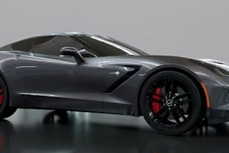 turn2d sketch to 3d futuristic car interior and exterior in blender,3d animation