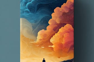 make kindle print book cover design and ebook cover design