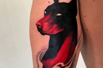 create a profesional tribal tattoo design