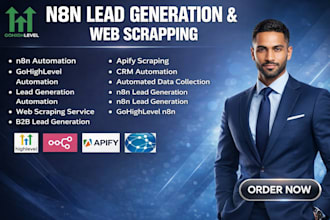 apify web scraping data collection data mining lead generation apify actor n8n