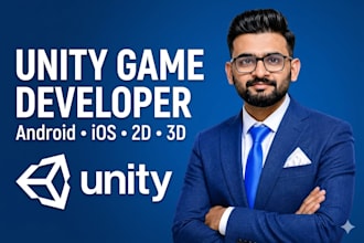 create a hyper casual game in unity for android and ios