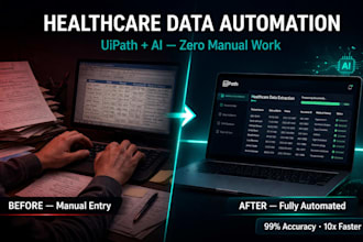 automate healthcare patient records and data entry using uipath