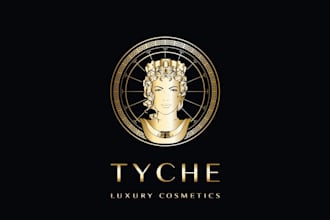 design a braid cosmetic fashion beauty makeup luxury logo