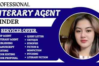 find active literary agent query letters critique synopsis and manuscript
