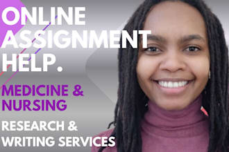 write accurate and well researched nursing and medical content
