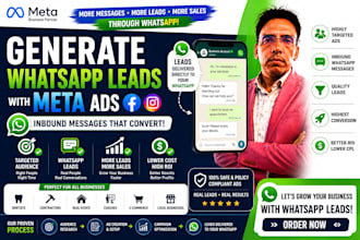 generate whatsapp leads using facebook and instagram ads